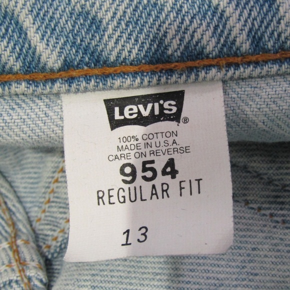Vintage Levi's Orange Tab 954 High Waist Shorts 13 - Picture 4 of 6